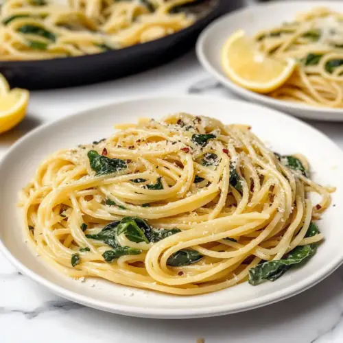 Spinach Lemon Pasta