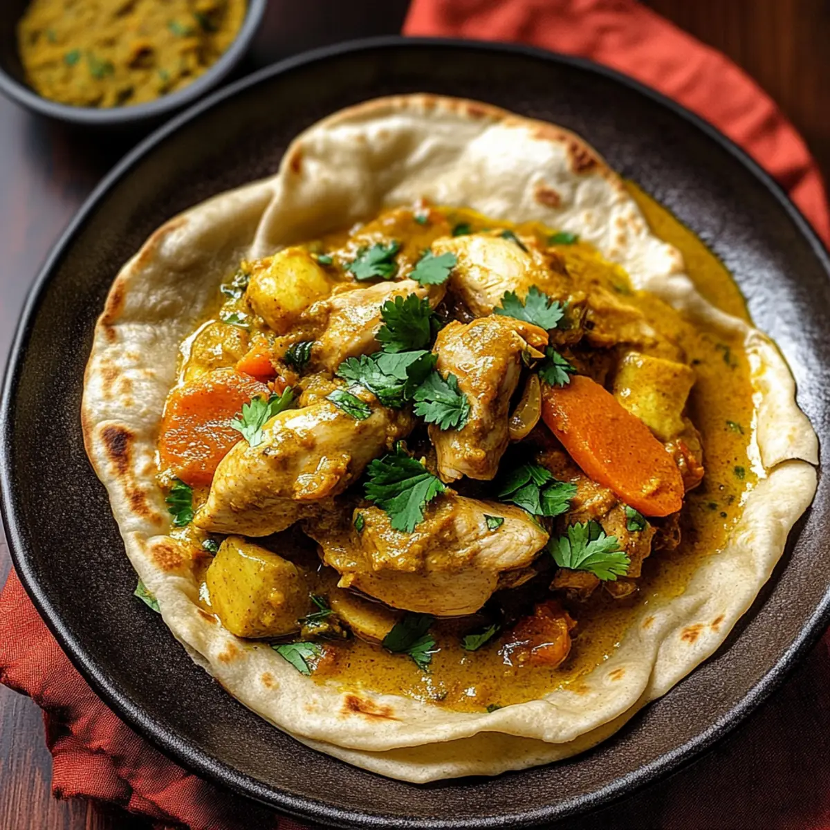 Irresistible Curry Chicken Roti for Easy Weeknight Flavor