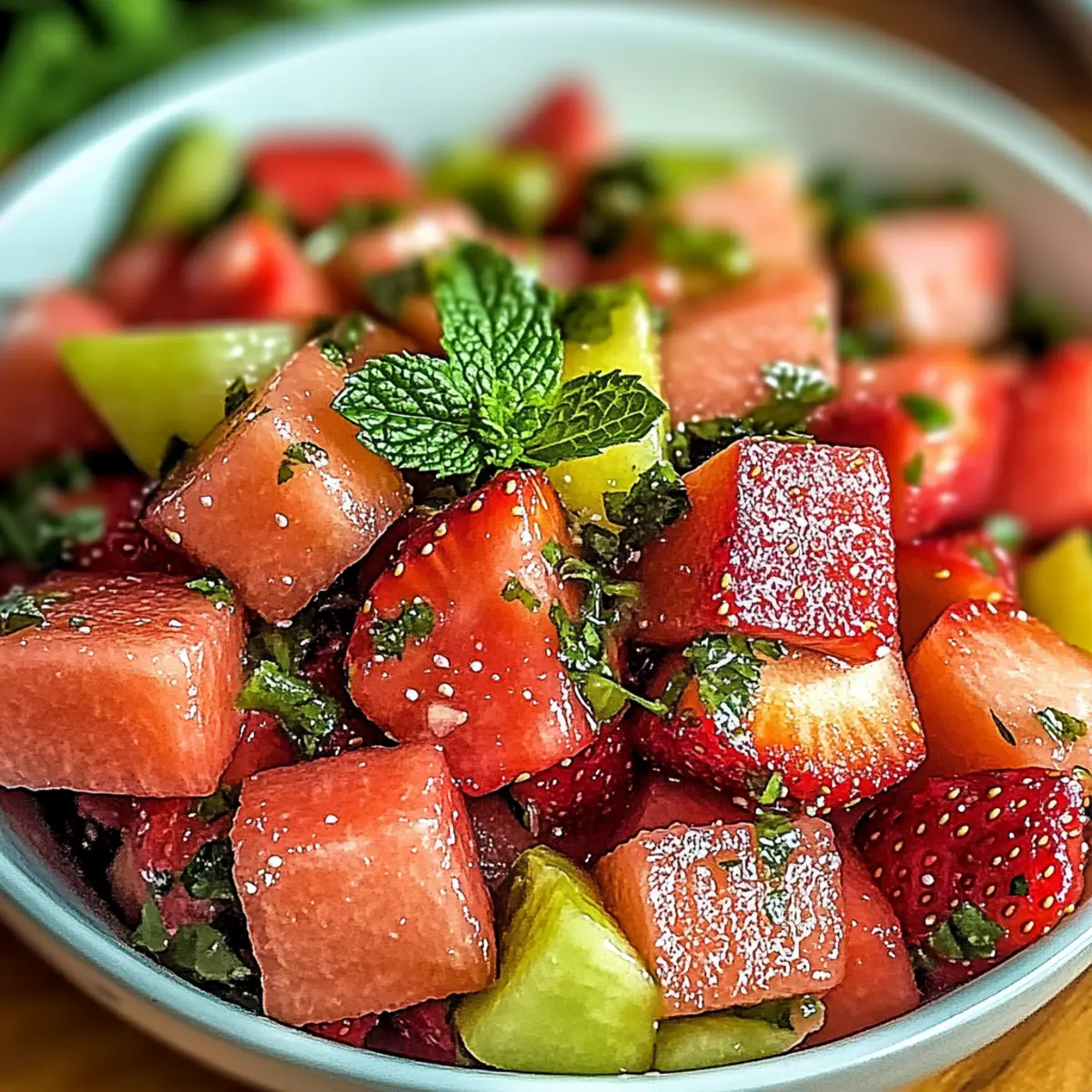 Ultimate Strawberry Watermelon Salad with Refreshing Honey