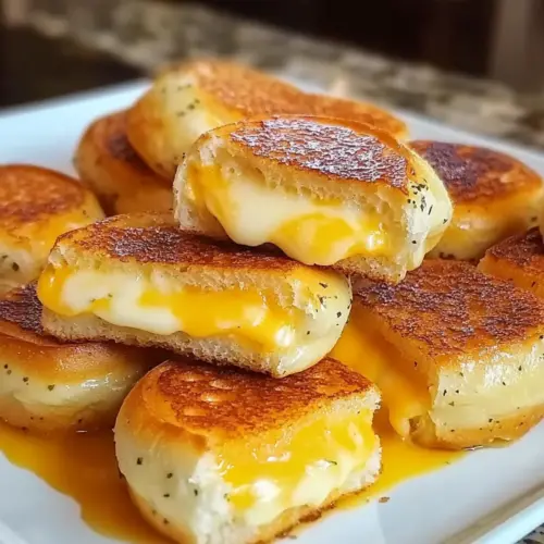 Mini Grilled Cheese Hawaiian Rolls