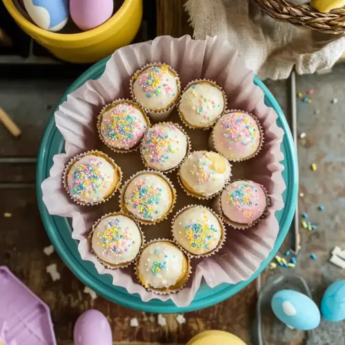 Banana Pudding Easter Truffles