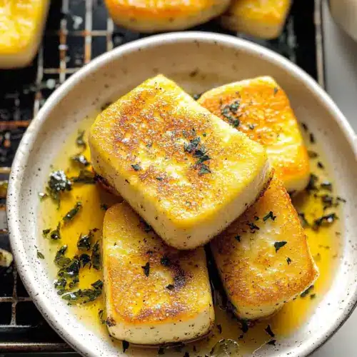 Homemade Vegan Halloumi