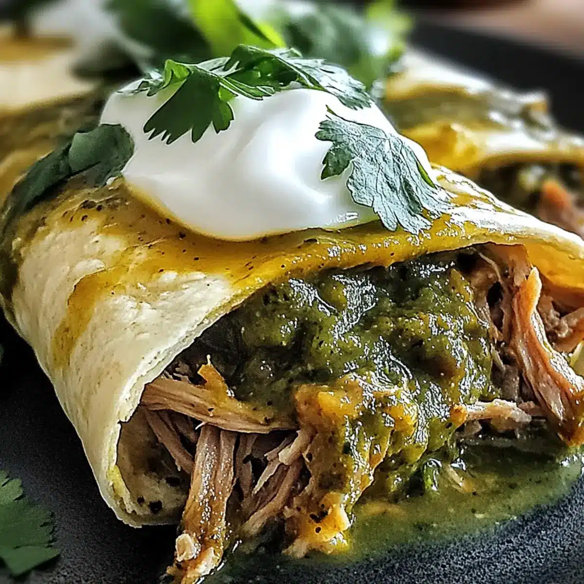 Chili Verde Hatch Burritos