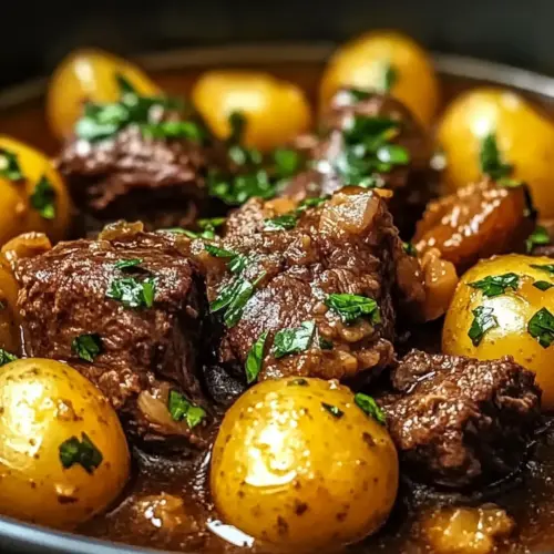 Slow Cooker Garlic Butter Beef