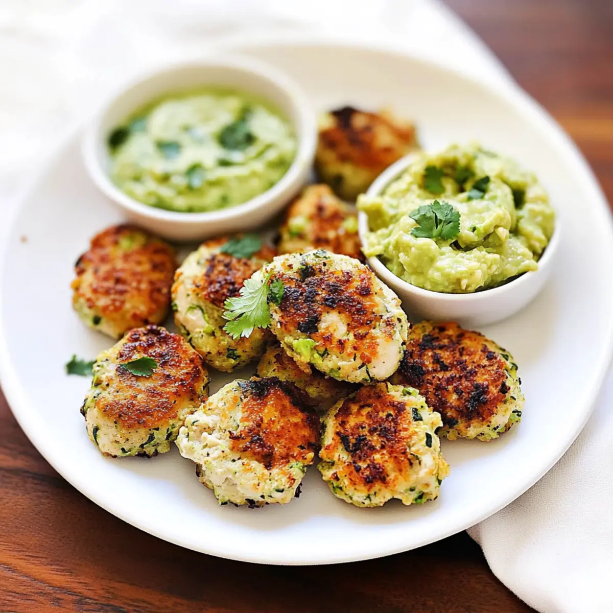 Chicken Zucchini Poppers