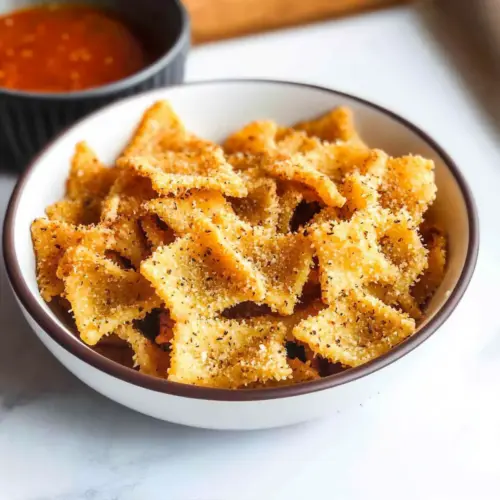 Air Fryer Pasta Chips
