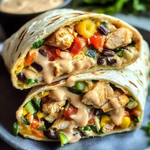 Southwest Chicken Wrap