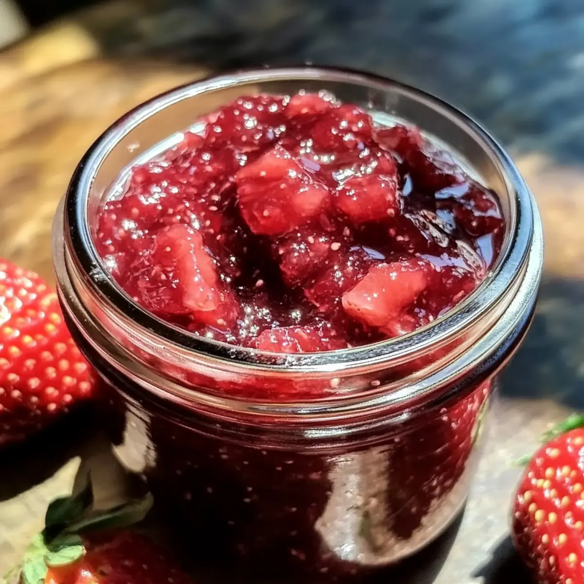 Homemade Strawberry Rhubarb Jam