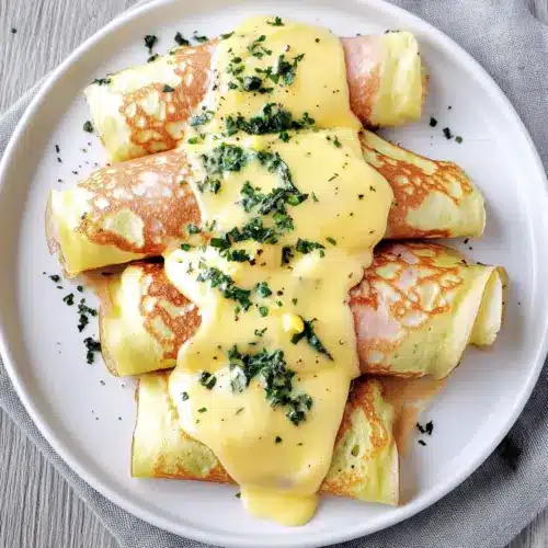 Savory Breakfast Crepes