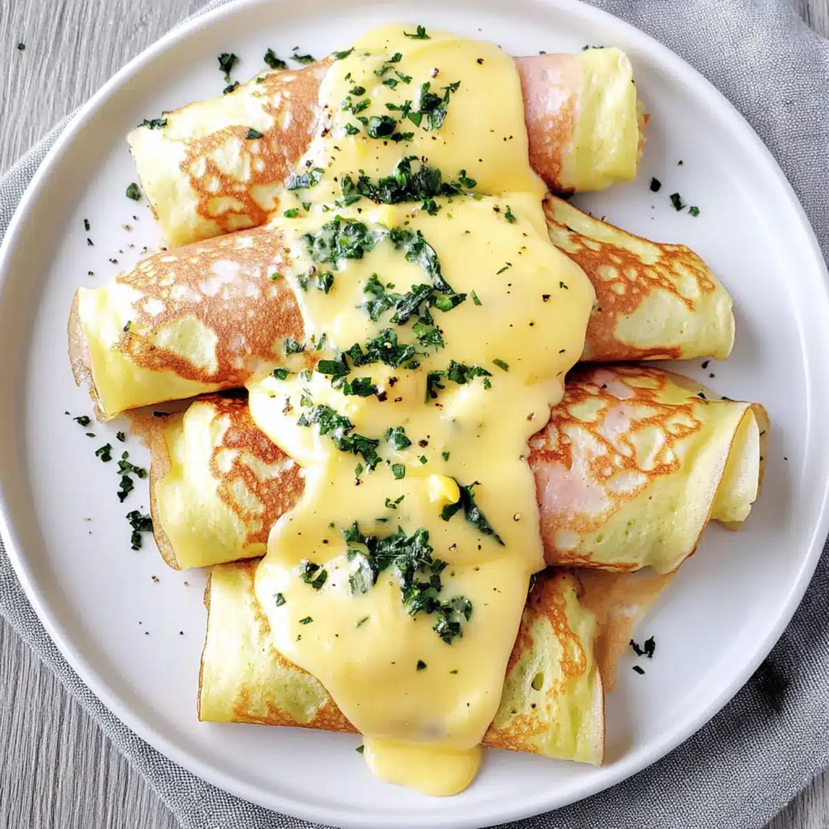 Savory Breakfast Crepes