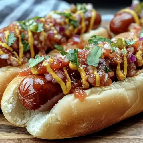 Flavorful Firecracker Hot Dogs