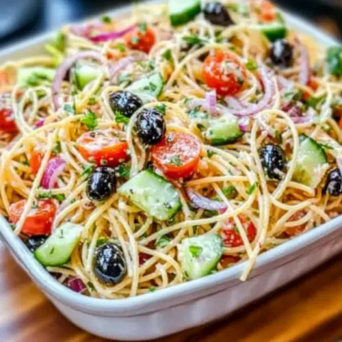 Spaghetti Salad With Italian Dressing