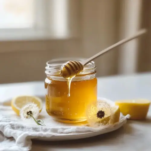 Easy Dandelion Honey Recipe