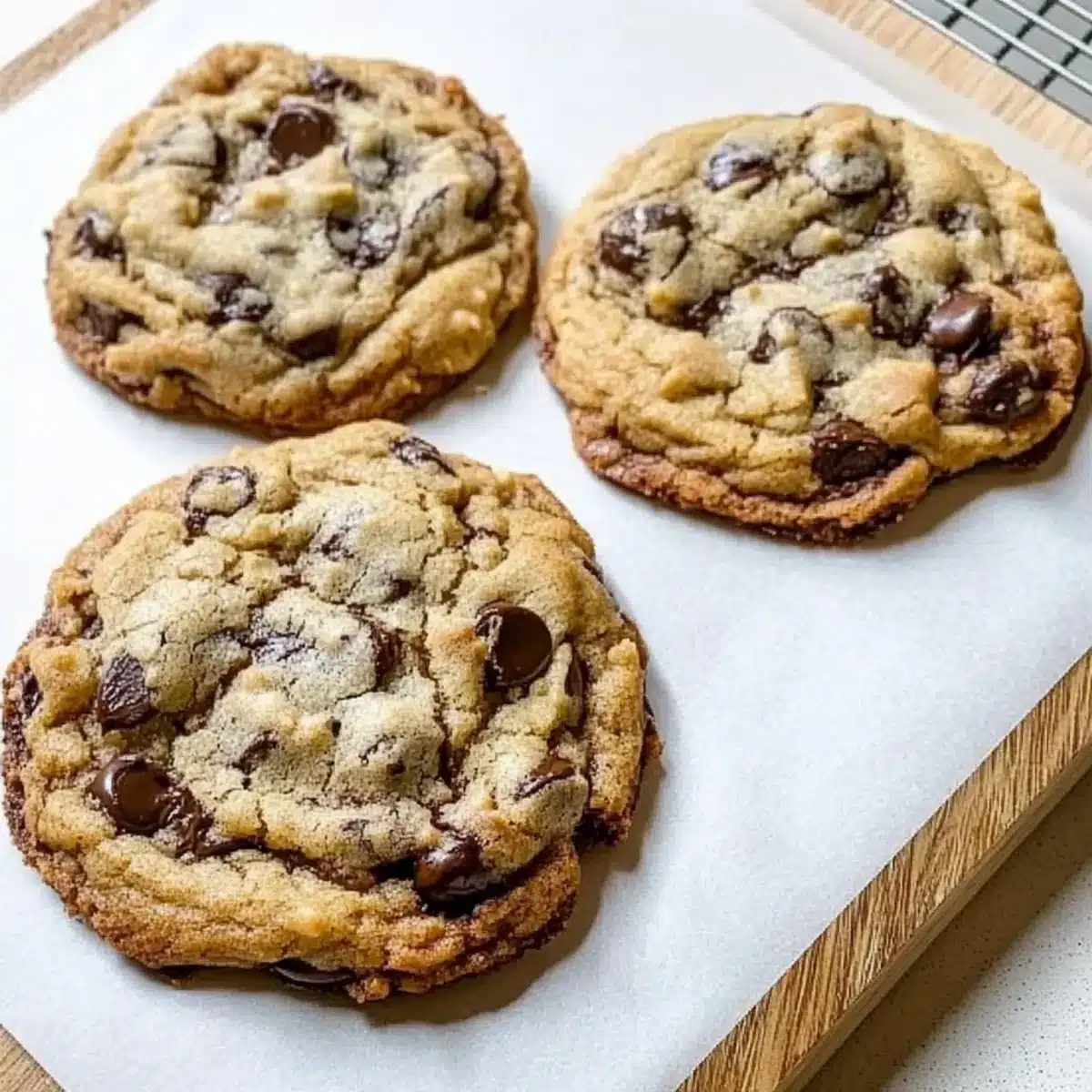 NYC-style thick chocolate chip cookies