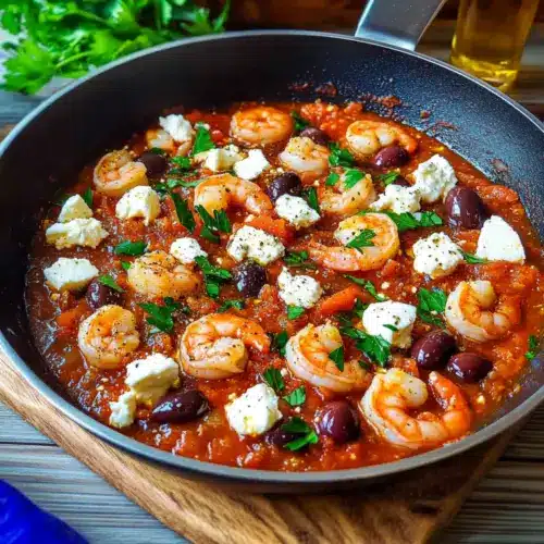 Shrimp Saganaki