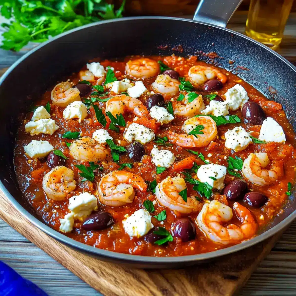 Shrimp Saganaki