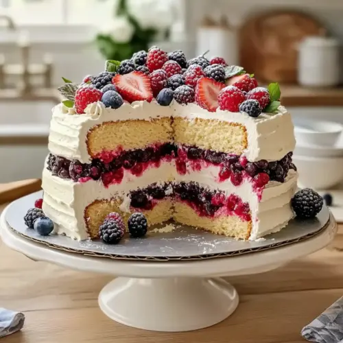 Berry Chantilly Cake Recipe