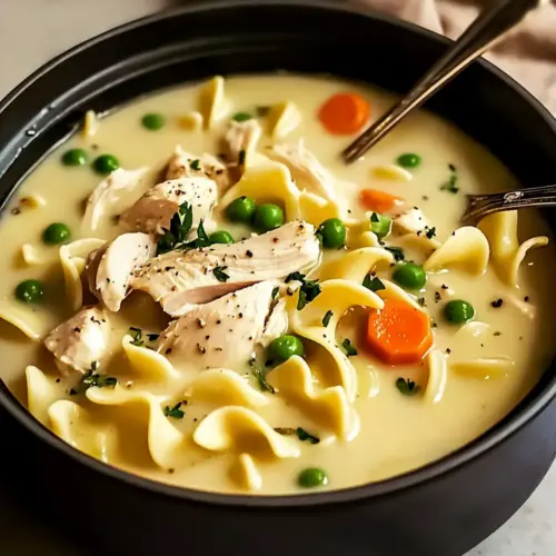 Creamy Chicken Noodle Soup