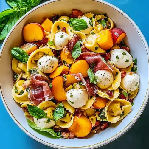 Hot Honey Tortellini Pasta Salad