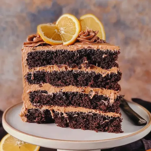 Decadent Double Chocolate Cake