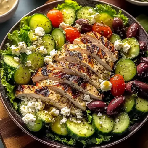 Mediterranean Chicken Salad