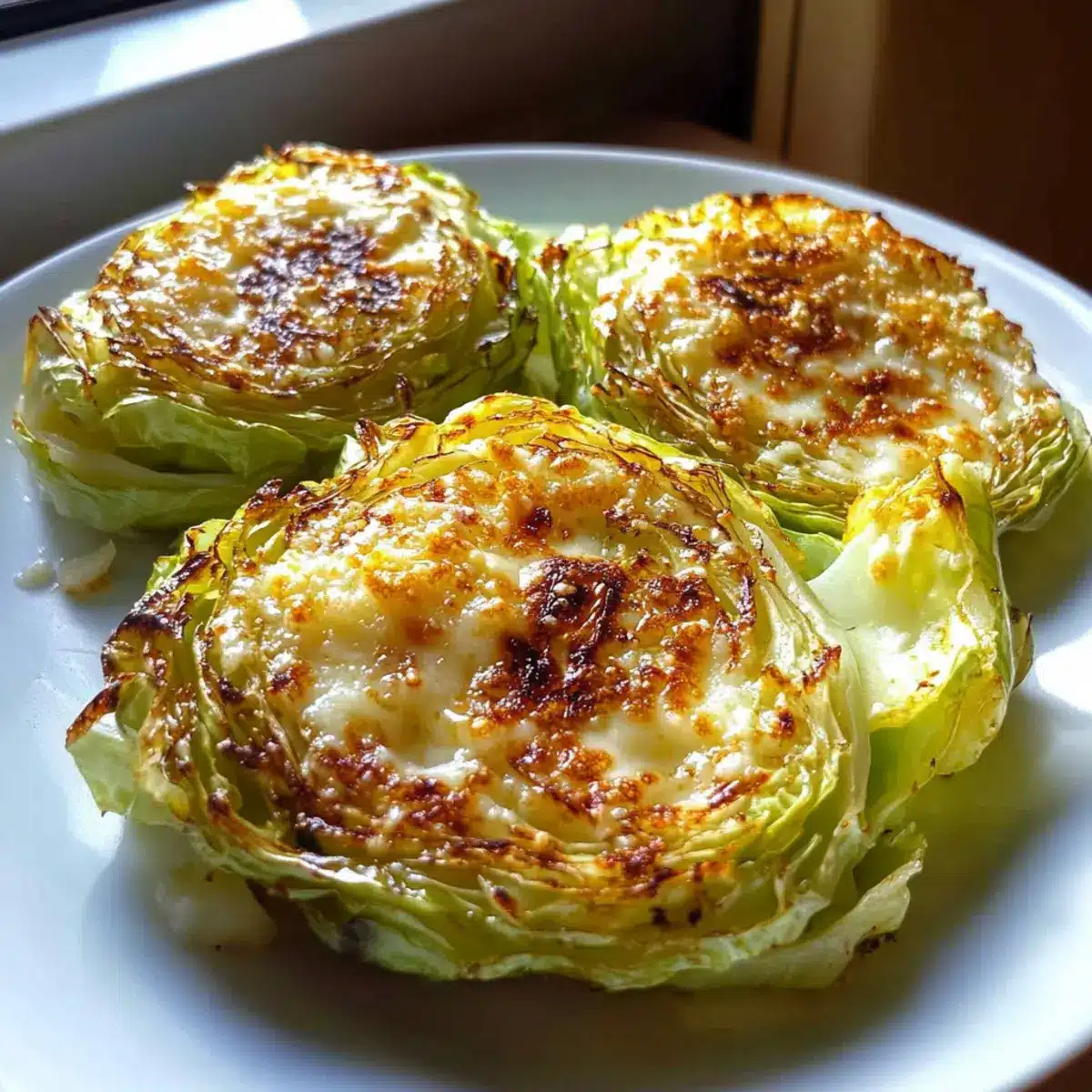 Garlic Parmesan Cabbage Recipe