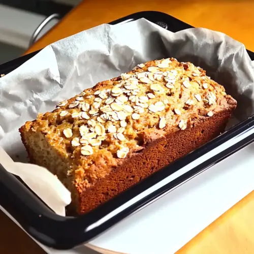 Banana Bread with Oats