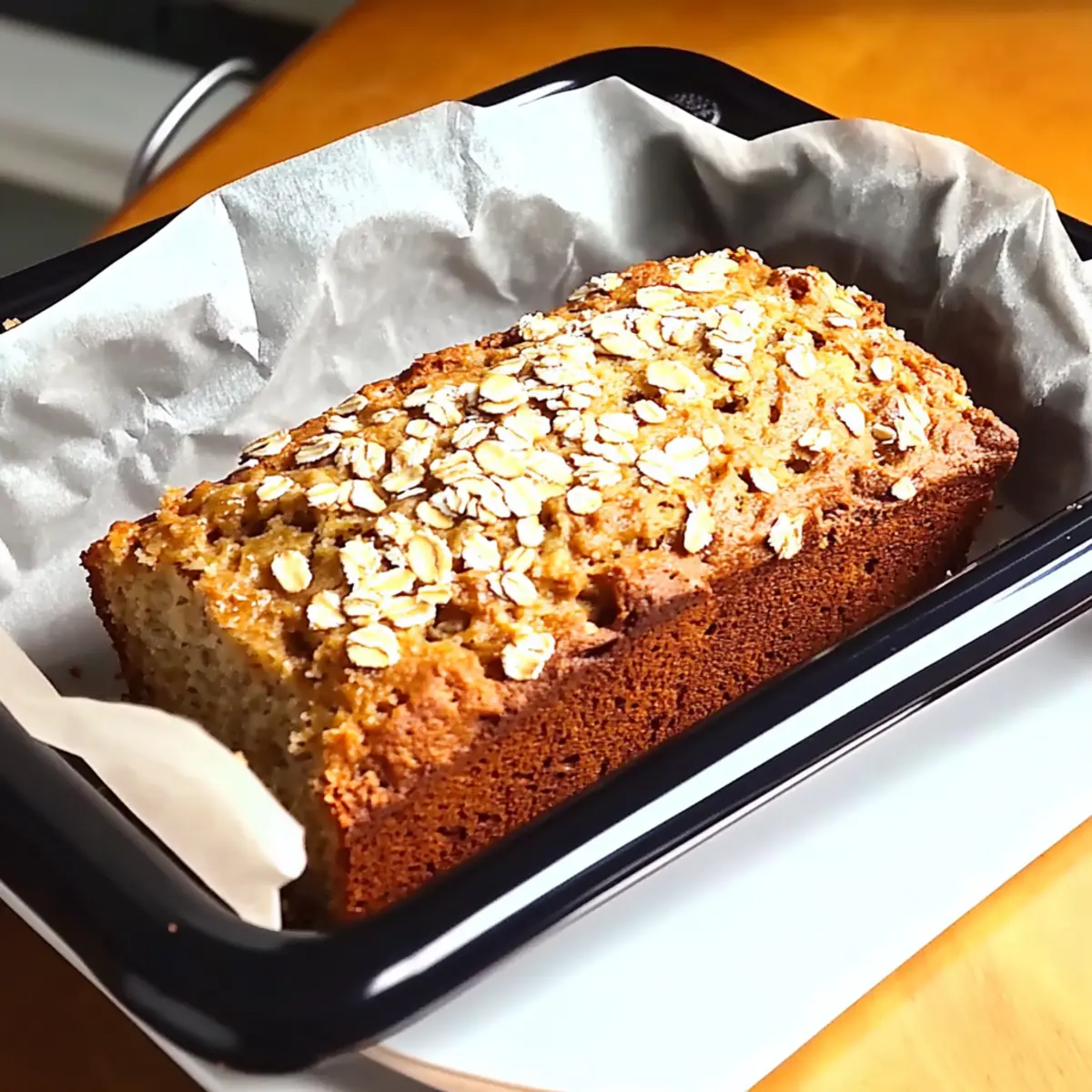 Banana Bread with Oats