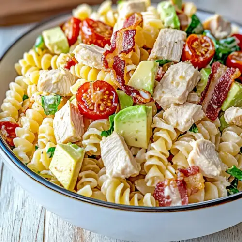 Chicken Club Pasta Salad