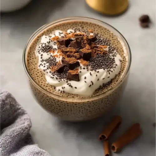 Homemade Coffee Chia Seed Pudding