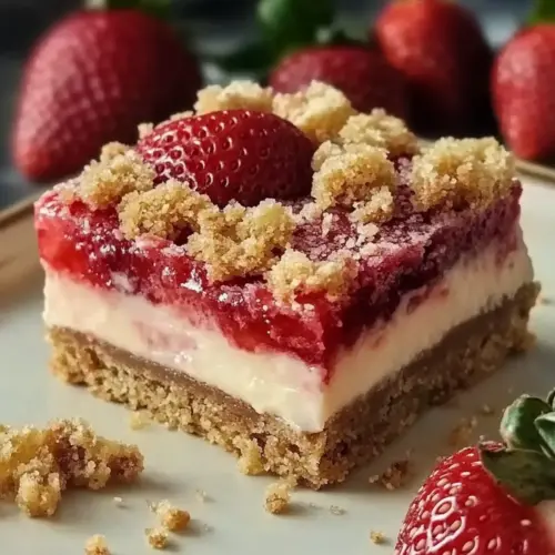 Strawberry Crunch Bars