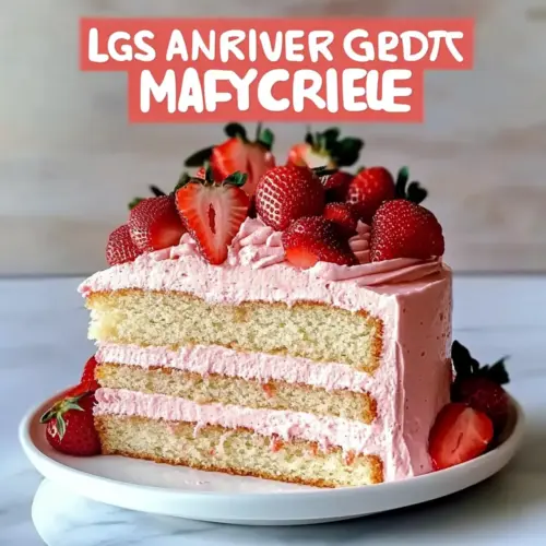 Strawberry Mousse Cake