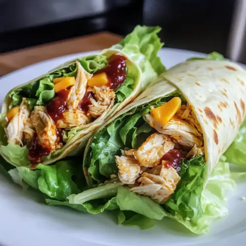 Red Robin Whiskey River BBQ chicken wraps
