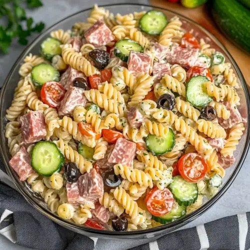 Italian Grinder Pasta Salad
