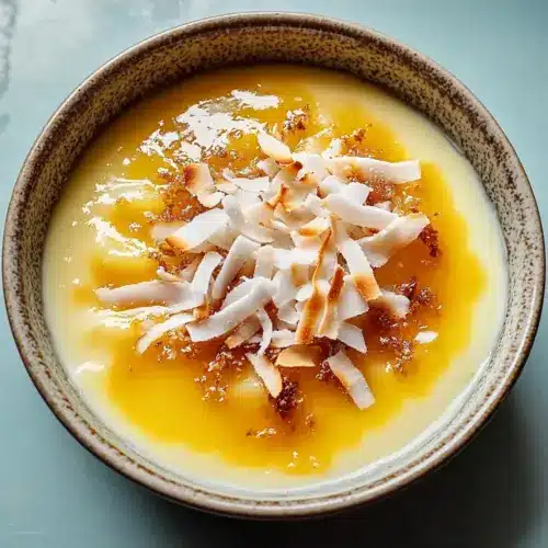 Thai Coconut Custard Dessert