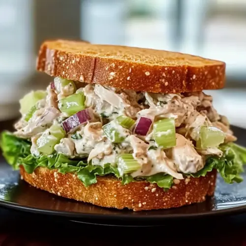 Creamy Chicken Salad Sandwich