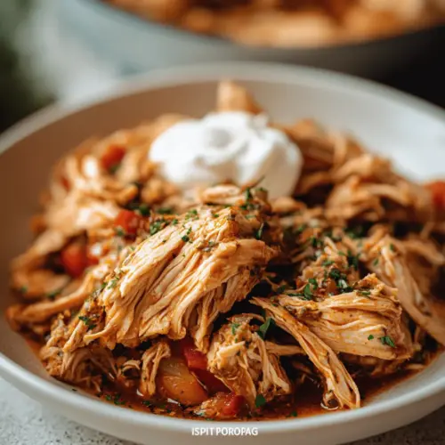 Crockpot Shredded Chicken