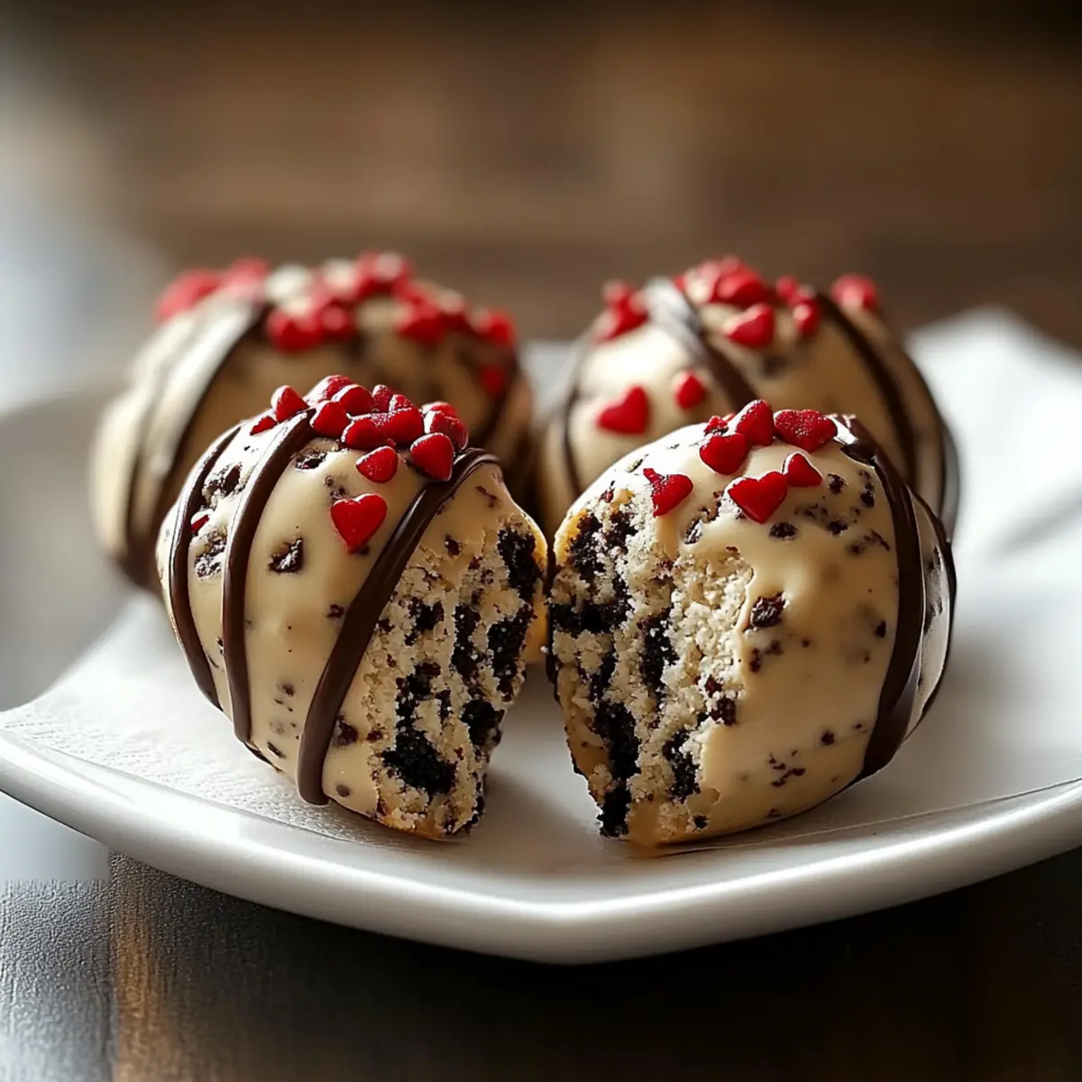 Heart Oreo Balls