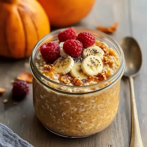 Pumpkin Spice Overnight Oats
