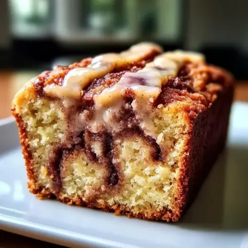 Cinnamon Roll Banana Bread