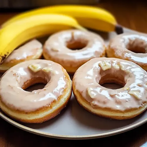 Banana Bread Donuts
