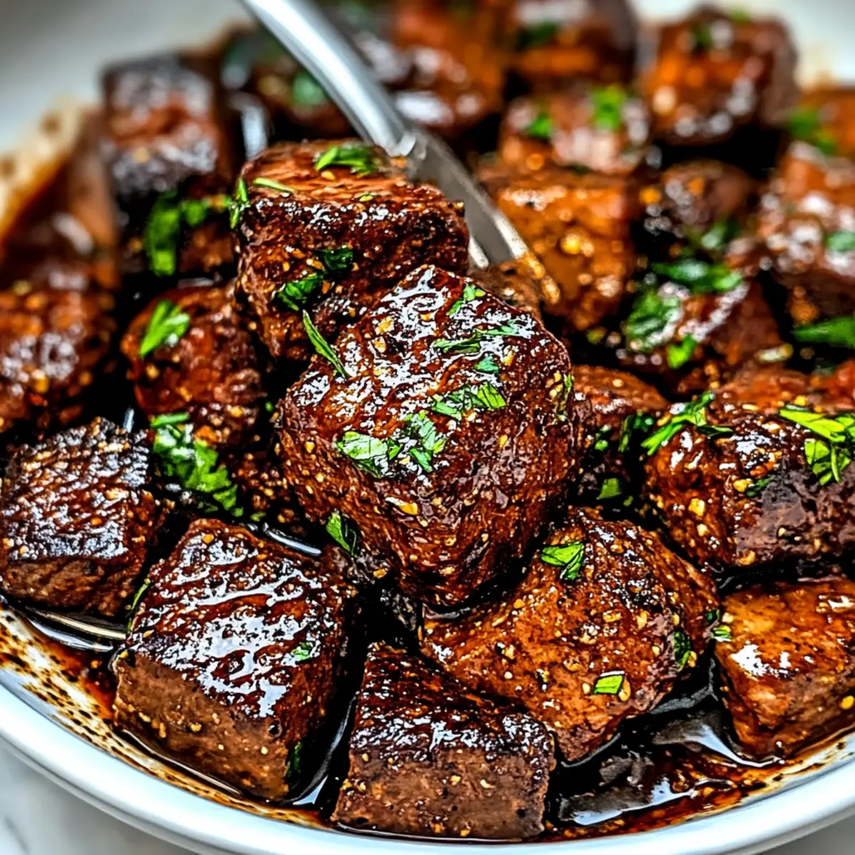 Cajun Butter Steak Bites