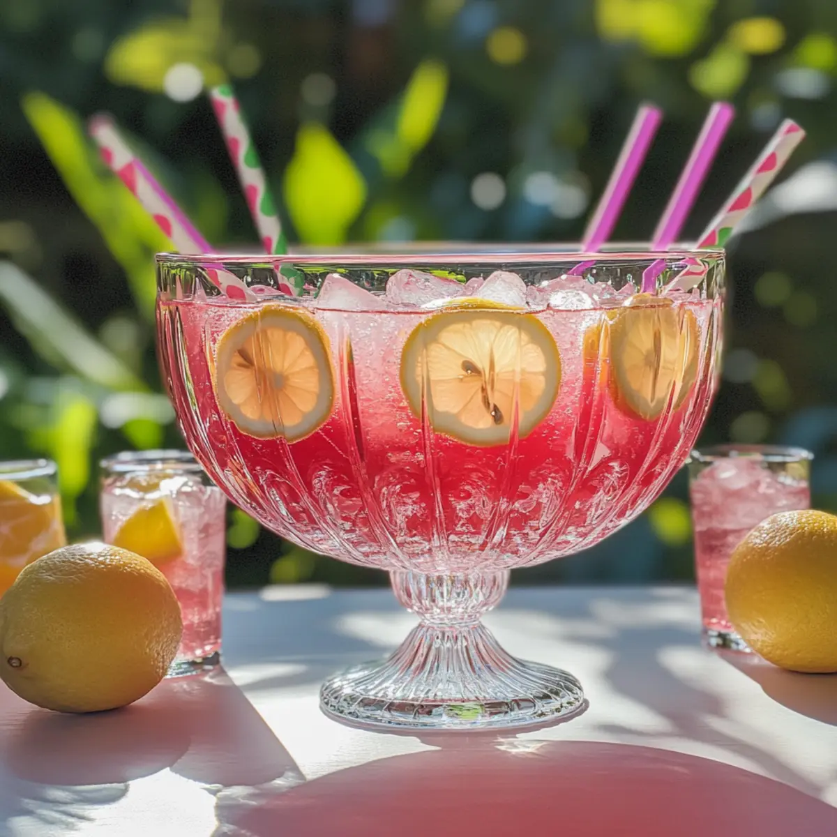 Pink Lemonade Punch Non Alcoholic