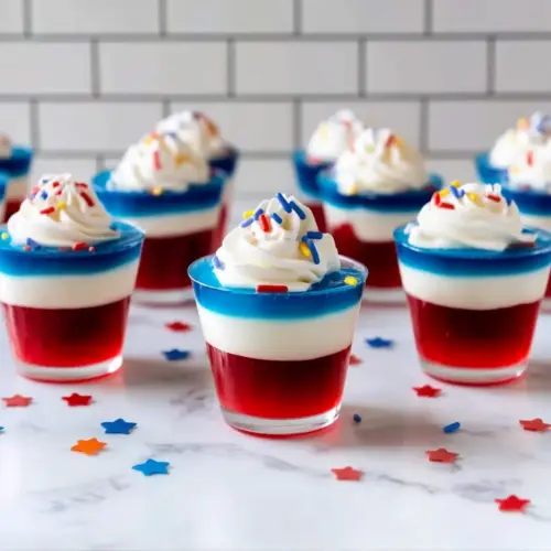 Patriotic Jell-O Shots