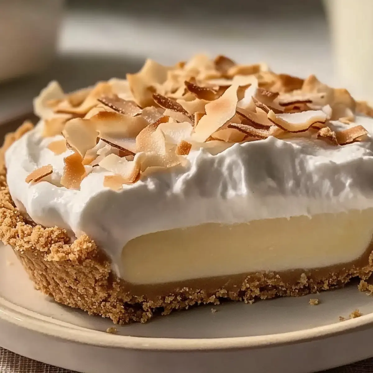 No-Bake Coconut Cream Pie