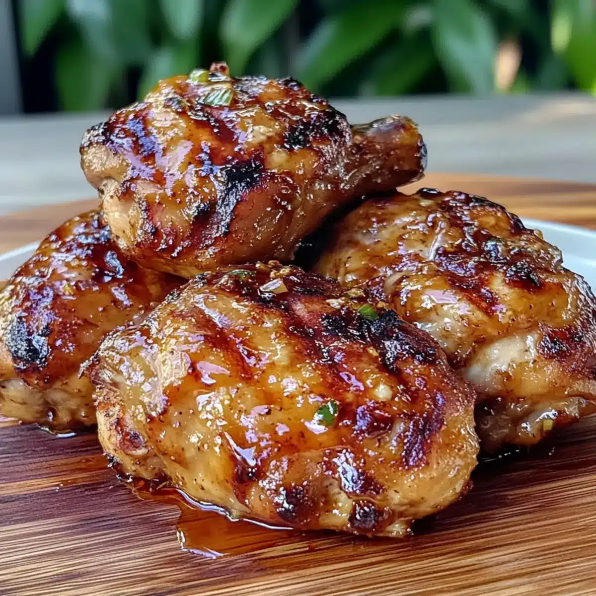 Honey Mustard Glazed Chicken Drumsticks