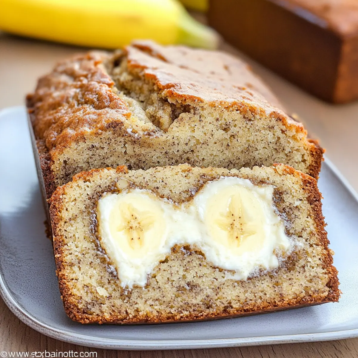 Cream Cheese Banana Bread