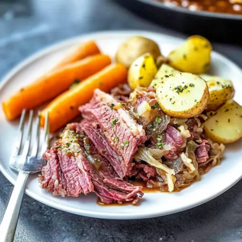 Crockpot Corned Beef and Cabbage