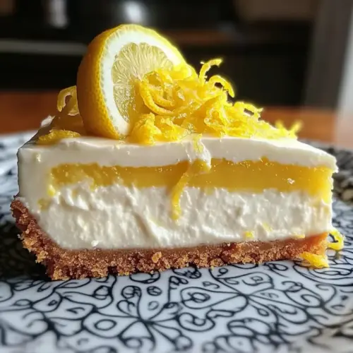 Triple Lemon Cheesecake