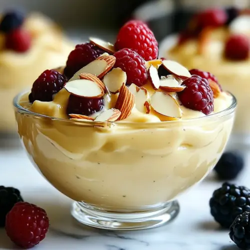 Creamy Keto Vanilla Almond Pudding